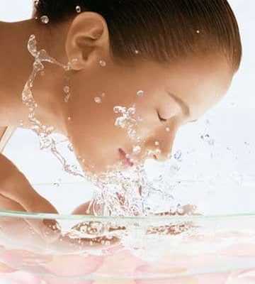 glowing skin